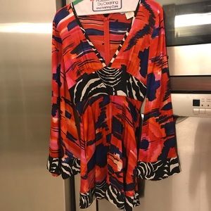 Marciano silk dress xs